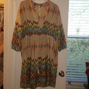 Cute drawstring casual dress